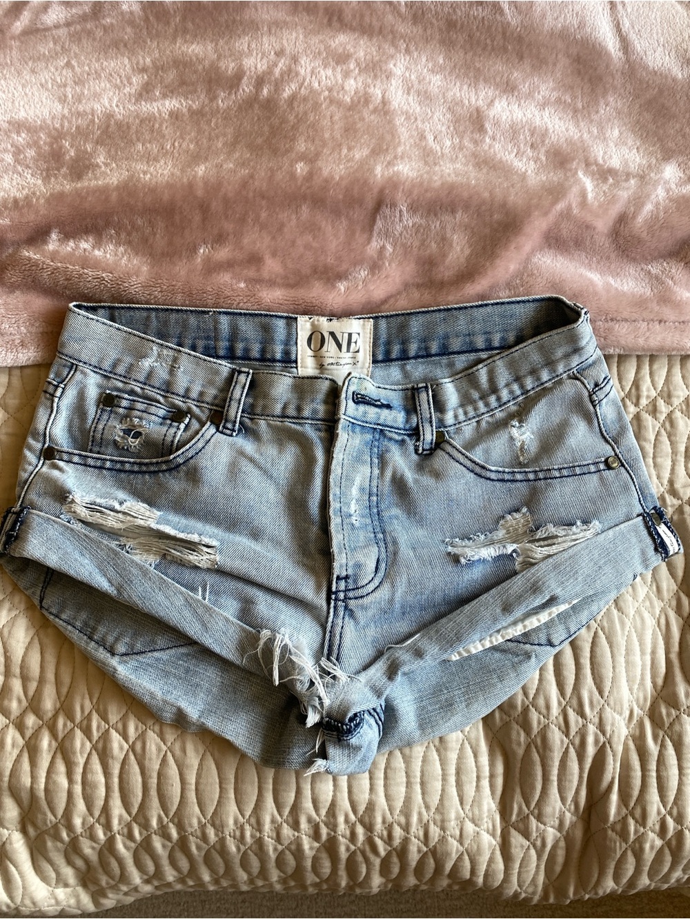 one teaspoon denim shorts